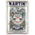 Blechschild Martini Bianco 1